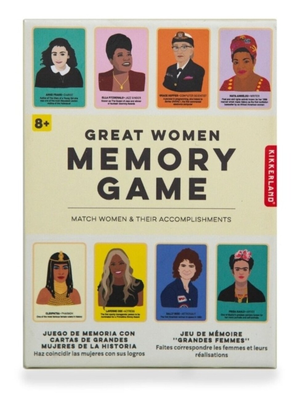 NWT/ Great Women Matching Memory Game